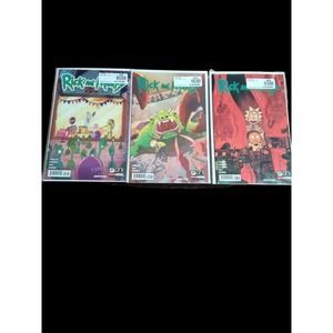 Rick and Morty issue 14 Variant, 15, and 16 Variant NM